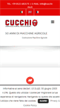 Mobile Screenshot of cucchi-ma.it