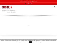 Tablet Screenshot of cucchi-ma.it